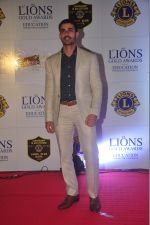 Gautam Rode at the 21st Lions Gold Awards 2015 in Mumbai on 6th Jan 2015